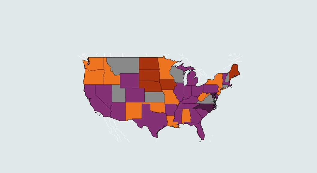 Map of the US